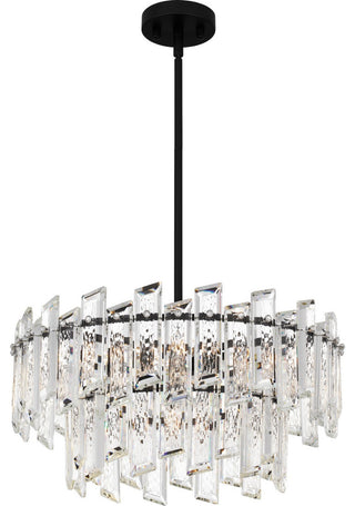 Dion 6-Light Pendant, Matte Black