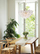 Seraphina Ice-ball Chandelier, D35"