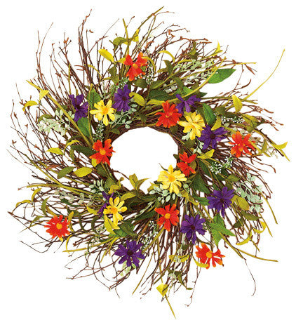 Wild Twig Wreath, 28"