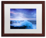 Philippe Sainte-Laudy 'Blue Collection' Matted Framed Art