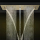 Rainfall Musical Shower System With Hand Shower, Style C-Phone Control Light