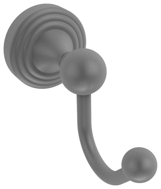 Sag Harbor Robe Hook, Matte Gray