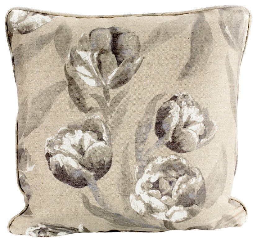 Designer'S Decorative Pillow Cover, Designers Guild Fabric Beige, 24x24