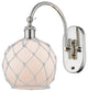 Innovations 518-1W-PN-G121-8RW-LED 1 Light Sconce, Polished Nickel