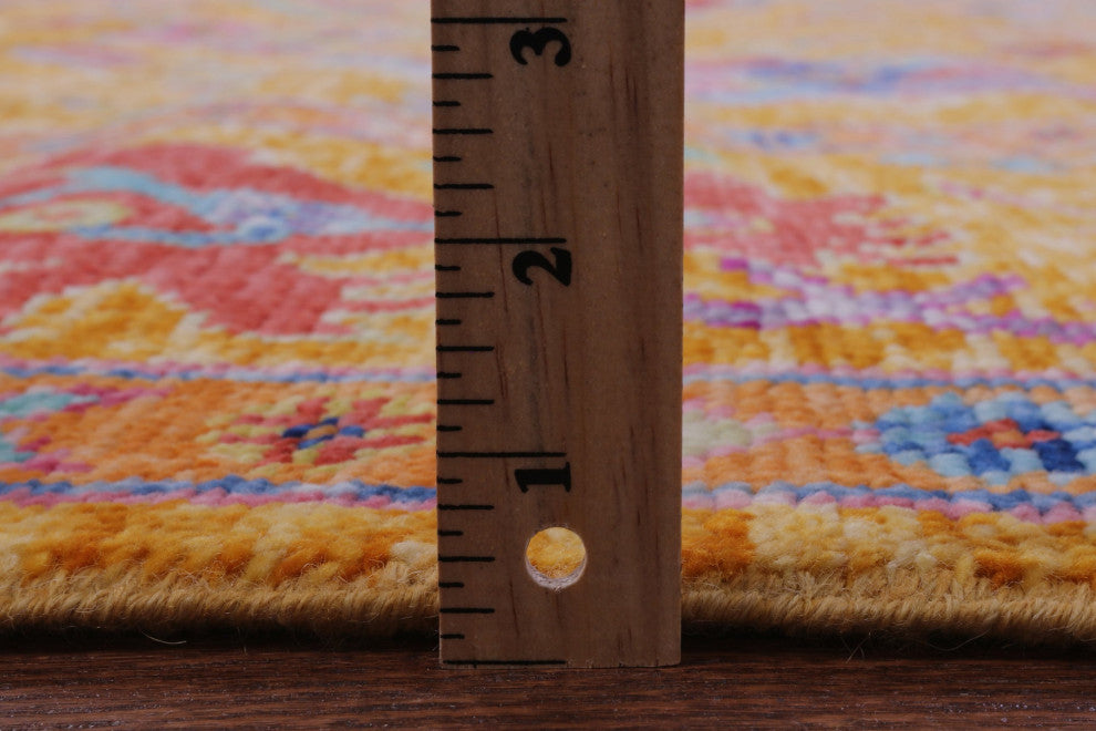 8' 3" X 9' 9" Turkish Oushak Hand Knotted Wool Rug - Q16052