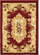 Unique Loom Red Henry Versailles 2' 2 x 3' 0 Area Rug