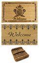 Coastal Decor Dooormat Kit, Set of 3