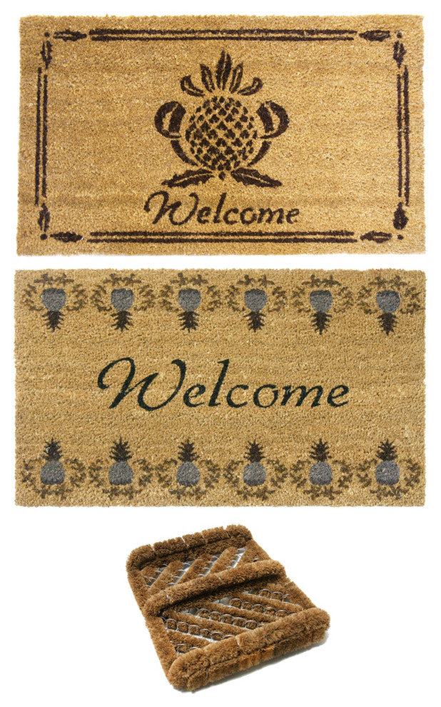 Coastal Decor Dooormat Kit, Set of 3