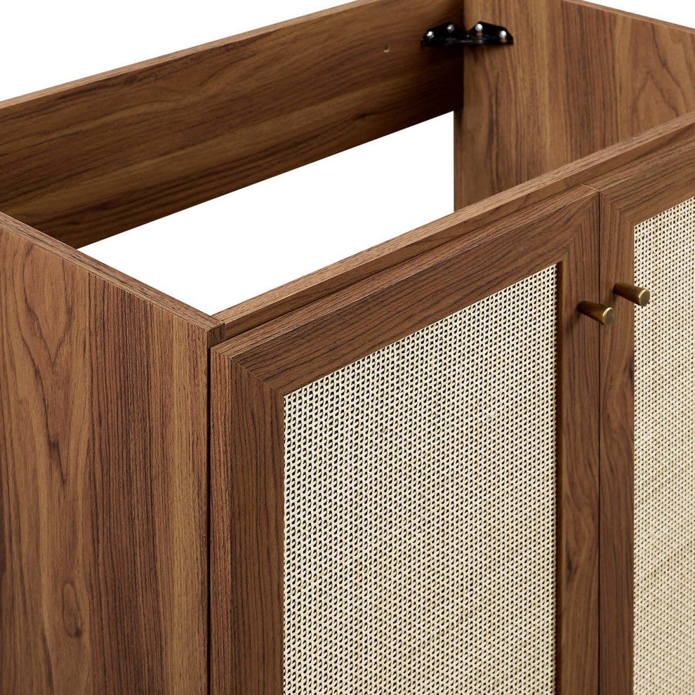 Soma 30" Bathroom Vanity Cabinet (Sink Basin Not Included) - Walnut