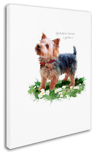The Macneil Studio 'Yorkshire Terrier' Canvas Art, 24"x18"