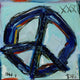 "Blue Peace" Painting Print on Canvas by Tori Campisi