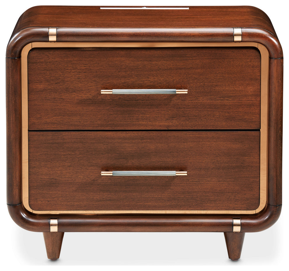 Mason Park Nightstand, Umber Brown