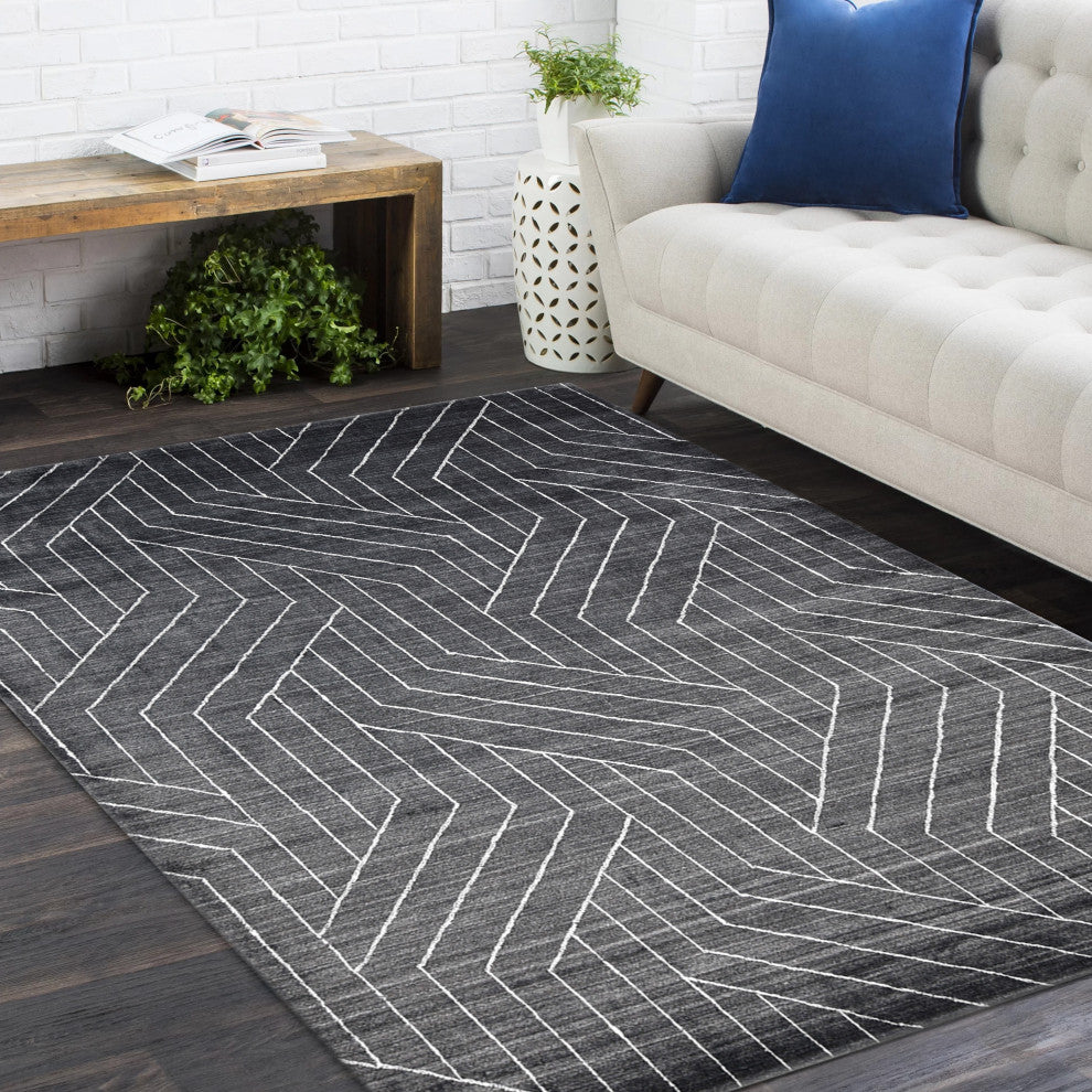 Kali, Handmade Area Rug 3' 0" x 5' 0", 5 X 8