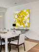 "Mandarin Flora" Painting Print on Canvas by Evelia