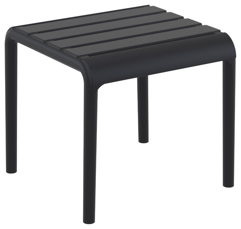 Paris Outdoor Side Table Black