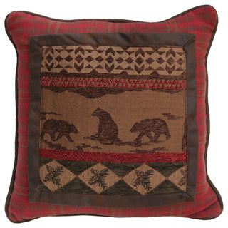 Bear Square Pillow
