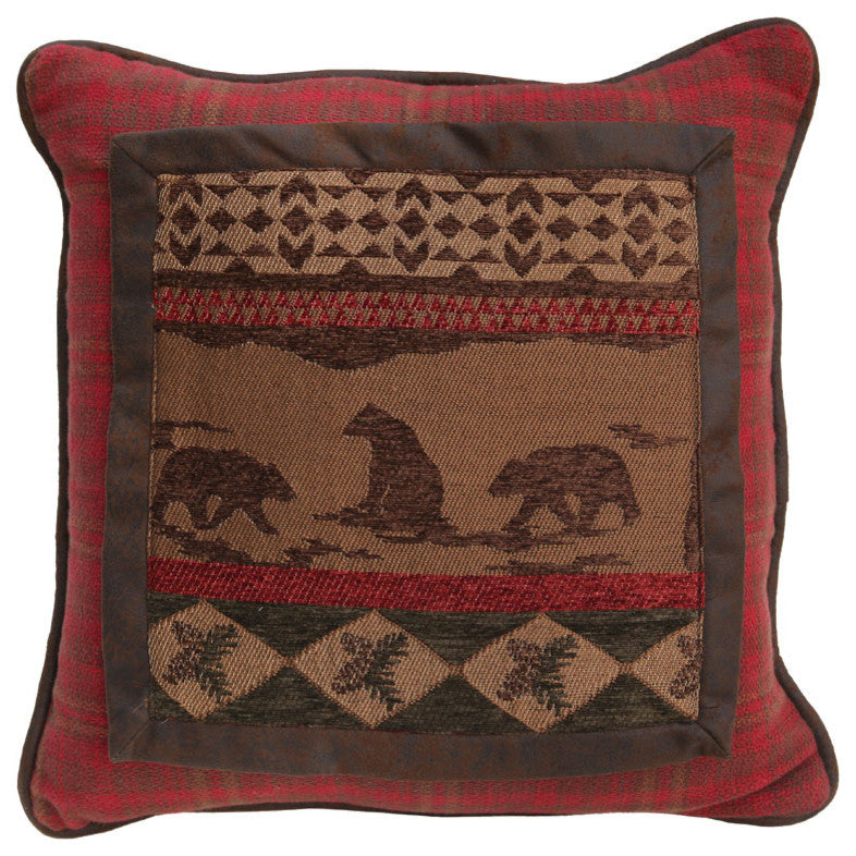 Bear Square Pillow