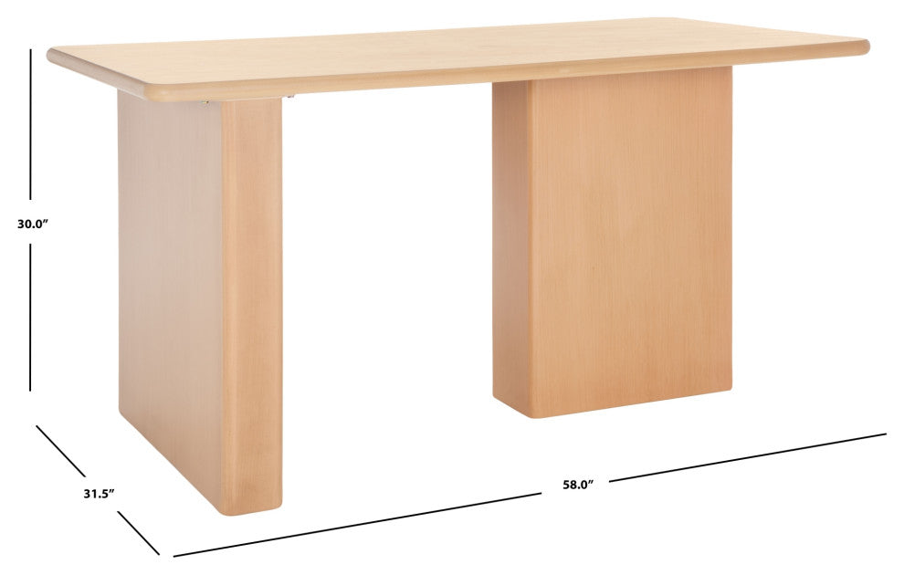 Safavieh Enyo Dining Table, Natural