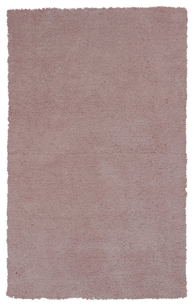 5' X 7' Rose Pink Plain Indoor Area Rug