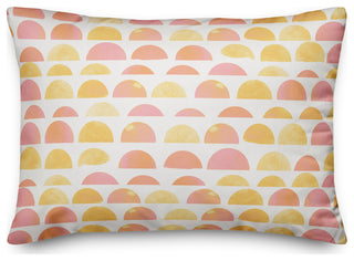 Half Circle Pattern 14x20 Indoor / Outdoor Pillow