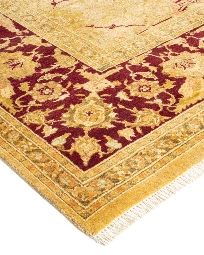 Mogul, One-of-a-Kind Hand-Knotted Area Rug Ivory, 8'1"x15'7"