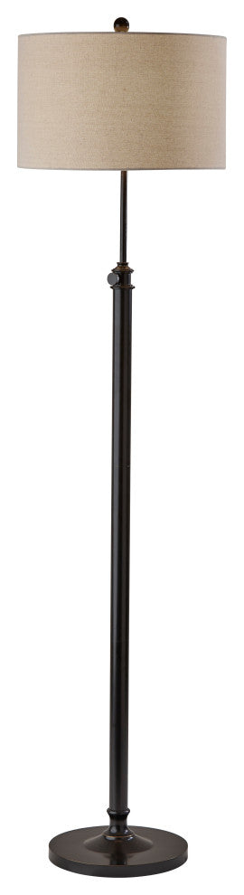 Barton Floor Lamp, Bronze