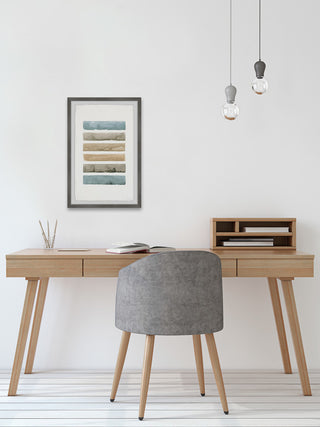 "Mountain Collections" Framed Painting Print, 24"x36"
