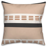Stroke Lines 16x16 Spun Poly Pillow