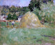 Berthe Morisot Haymakers at Bougival, 20"x25" Wall Decal Print