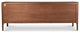 Modern Brazilian, Missione, Cane Buffet, Nogal/Natural