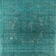 Ahgly Company Indoor Square Mid-Century Modern Area Rugs, 3' Square