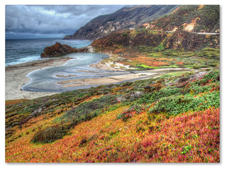 'Bigsur California' Canvas Art by Pierre Leclerc