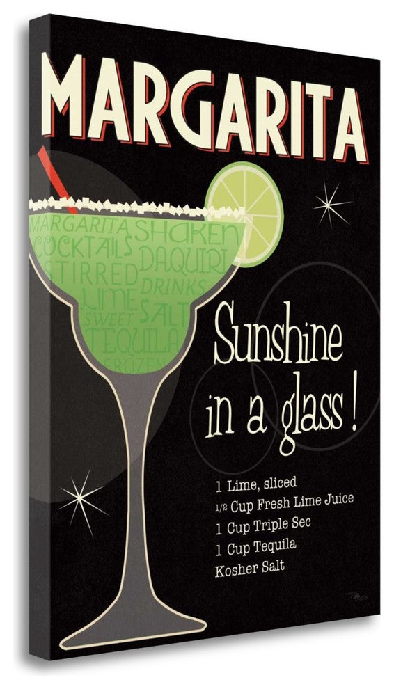 "Cocktail Hour I" By Pela Studio, Giclee Print on Gallery Wrap Canvas