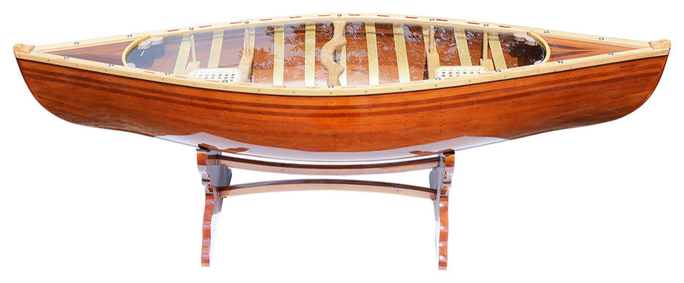 Canoe Table 5 Feet handmade wooden boat