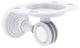 Pacific Grove Dotted Tumbler and Toothbrush Holder, Matte White
