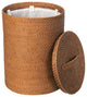 Loma Rattan Hamper with Liner, Apartment Size, Honey-Brown