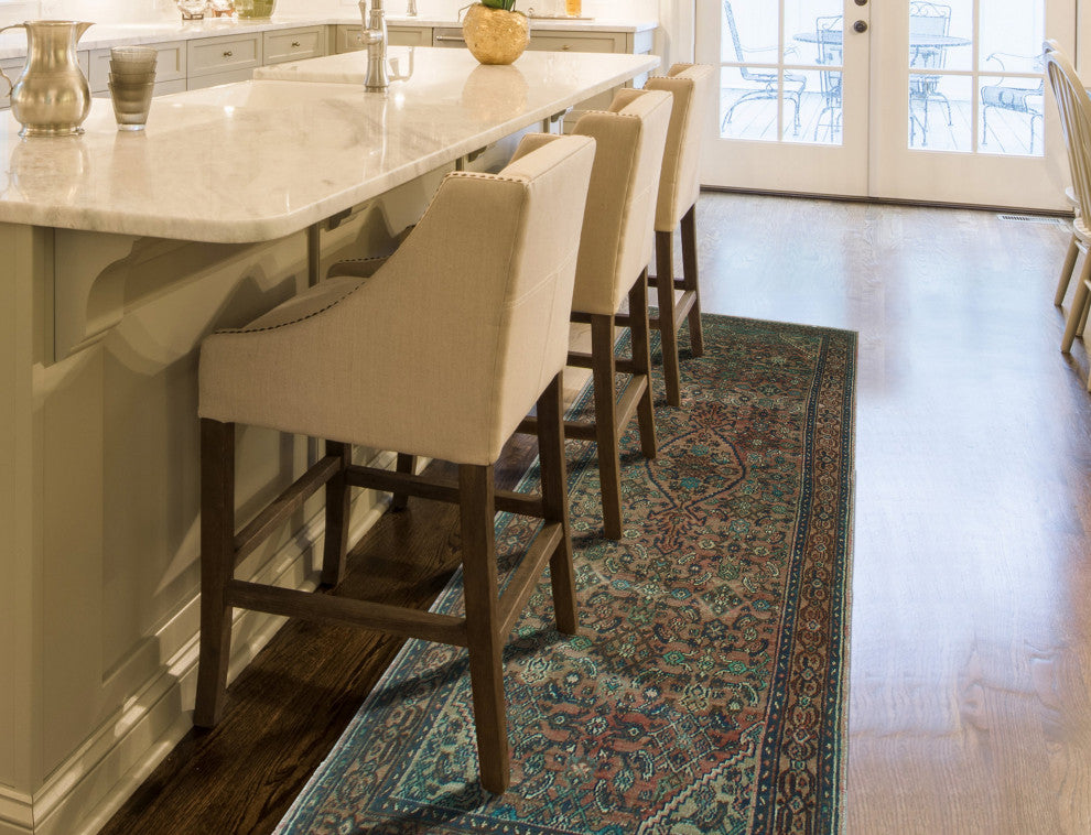 Semi-Antique Hugh Rust Rug