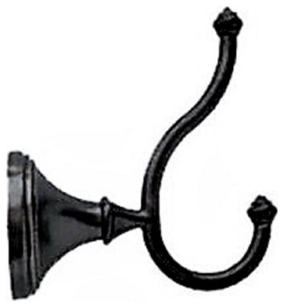Arista Annchester Robe Hook, Matte Black