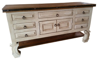 Saint Anthony White Rustic Bathroom Vanity, 60"x20"x32"