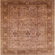 Ahgly Company Indoor Square Mid-Century Modern Area Rugs, 8' Square