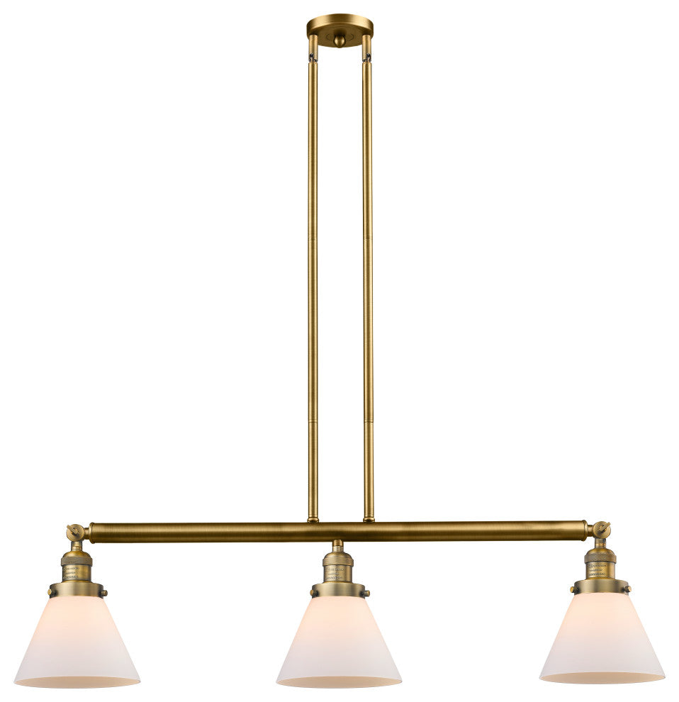Innovations Lighting 213-Bb-G41-Led 3 Light Dimmable Led Island Light