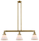 Innovations Lighting 213-Bb-G41-Led 3 Light Dimmable Led Island Light
