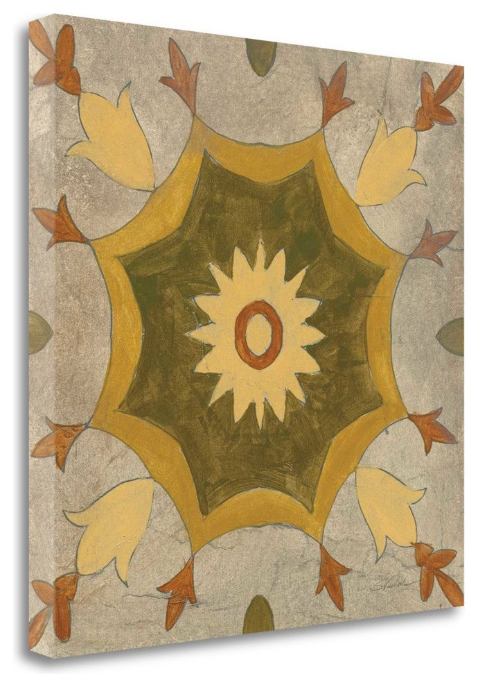 "Andalucia Tiles G Color" By Silvia Vassileva, Giclee on Gallery Wrap Canvas