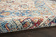8' X 10' Blue And Ivory Power Loom Area Rug