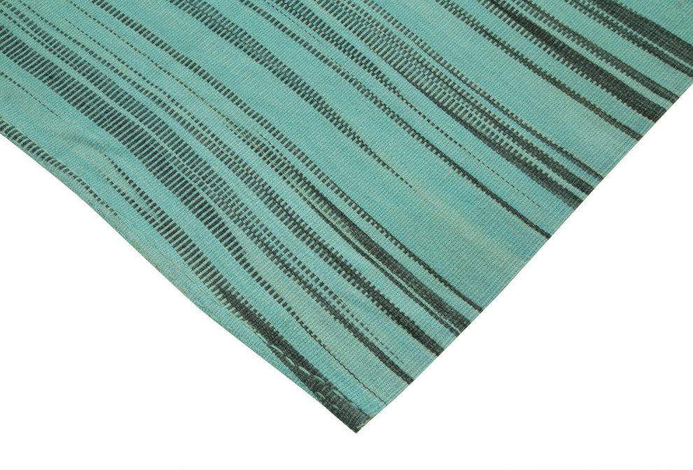 Rug N Carpet - Hand-knotted Turkish 6' 0'' x 9' 0'' Modern Design Wool Kilim Rug