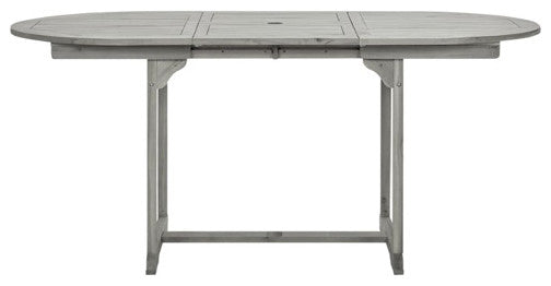 vidaXL Outdoor Dining Table Extendable Garden Patio Table Solid Acacia Wood