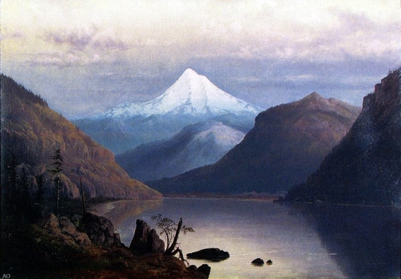 William Parrott Mr. Hood from the Columbia River Wall Decal
