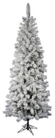 5.5' X 30" Flocked Pacific Tree 252T
