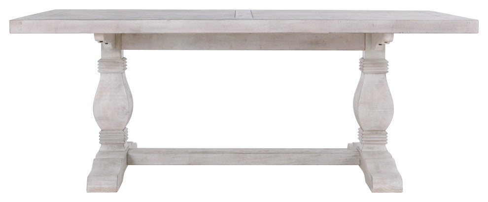 The Quincy Dining Table, 94", Nordic Ivory, French Country, Rectangle