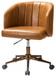 Eugene Vegan Leather Task Chair, Camel